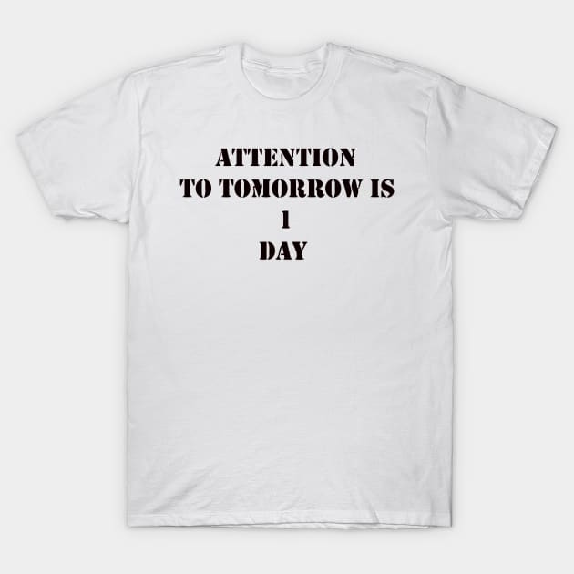 ATTENTION T-Shirt by mabelas